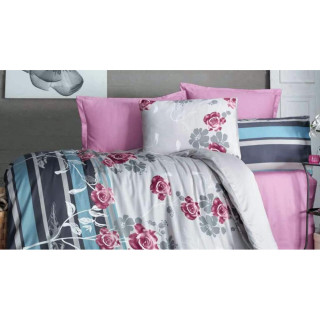 Комплект постельного белья сатин MAYS 80690 евро