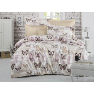 Комплект постельного белья ранфорс MAYS 10809 евро