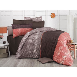 Комплект постельного белья ранфорс MAYS 6237 евро