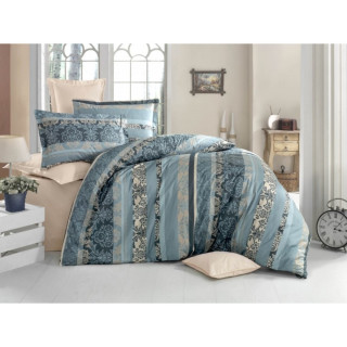 Комплект постельного белья ранфорс MAYS 6411 евро