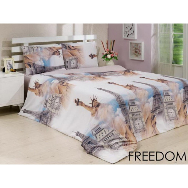 Комплект постільної білизни Le Vele Freedom Полуторний (160x220см) Комплект постільної білизни Le Vele Freedom Полуторний (160x220см)