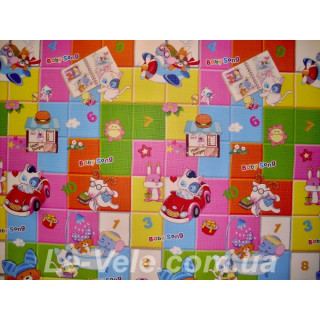 Детский игровой коврик B05 (Двусторонний)