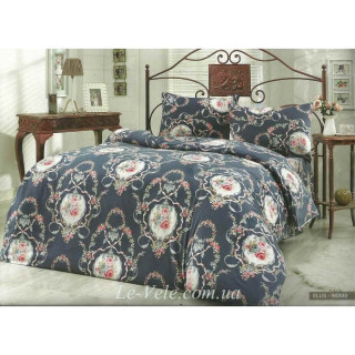 Комплект постельного белья Le Vele Ellita-Indigo фланель