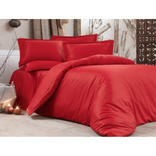 Комплект постельного белья сатин MAYS Burgundy евро