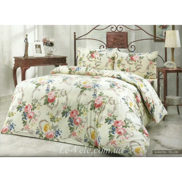 Комплект постельного белья Le Vele Sumatra-Yellow фланель Комплект постельного белья Le Vele Sumatra-Yellow фланель