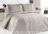 Покривало Le Vele Velur світло-сіре 240х260 см
