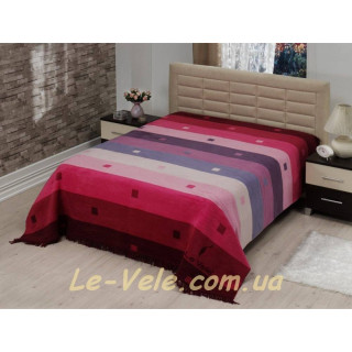 Плед Le Vele Royal Stripes Rainbow purple