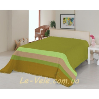 Плед Le Vele Royal Stripes Green