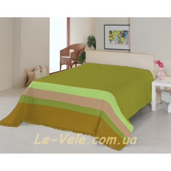 Плед Le Vele Royal Stripes Green Плед Le Vele Royal Stripes Green