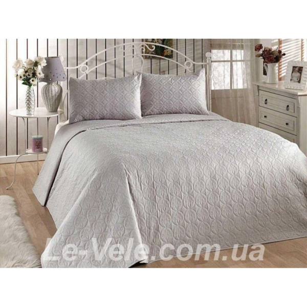 Покривало Le Vele Mat Saten світло-сіре Покривало Le Vele Mat Saten світло-сіре