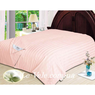 Покривало Зима/Літо Шовкове Le Vele на кнопках (рожеве) 155х215см.