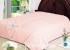 Покривало Зима/Літо Шовкове Le Vele на кнопках (рожеве) 155х215см.