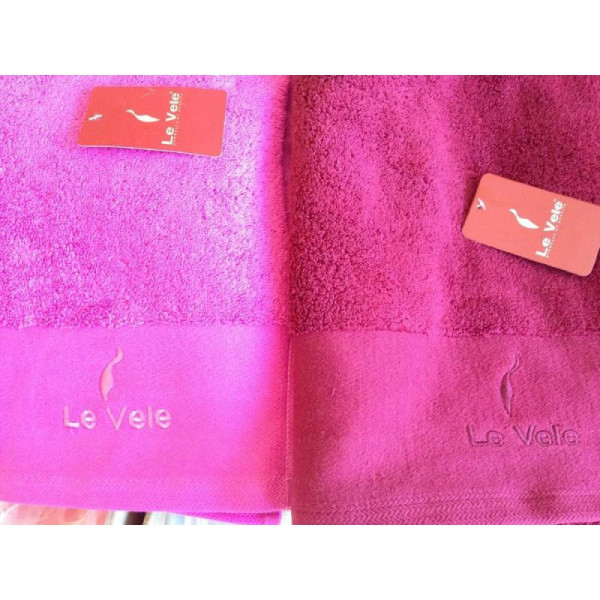 Полотенце махровое Le Vele 50x100см FUSHIA Полотенце махровое Le Vele 50x100см FUSHIA