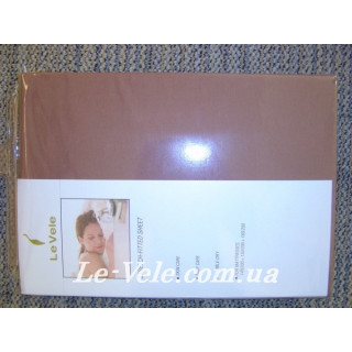 Простирадло на резинці Brown 180х200см.