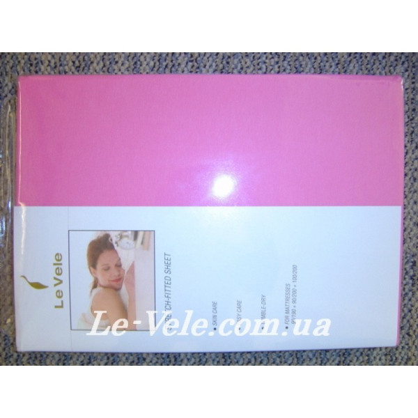Простирадло на резинці Pink 180х200см. Простирадло на резинці Pink 180х200см.