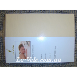 Простирадло на резинці Yellow 180х200см.