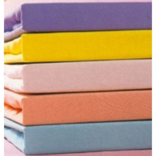 Простирадло трикотажне на гумці з наволочками двоспальний 200*230