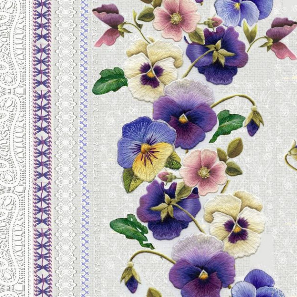 Скатерть рогожка набивная, 150х150 см, дизайн Братики Лён Скатерть рогожка набивная, 150х150 см, дизайн Братики Лён