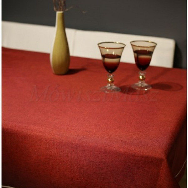 Однотонна скатертина кольору Марсала 150-220 см Однотонна скатертина кольору Марсала 150-220 см