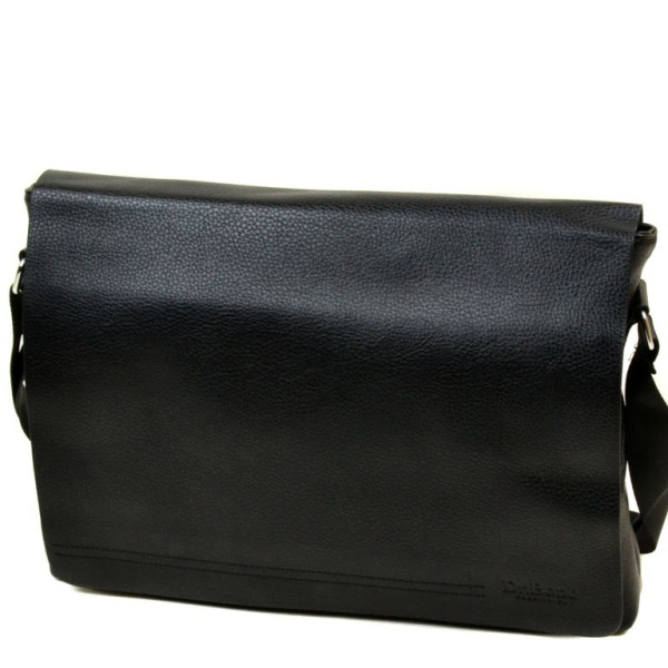 Сумка Чоловіча Для документів віск-шкіра DR. BOND чорна Сумка Чоловіча Для документів віск-шкіра DR. BOND чорна