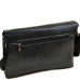 Сумка Чоловіча Для документів віск-шкіра DR. BOND чорна