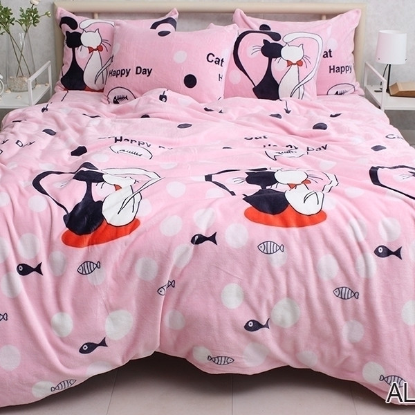 Комплект постельного белья велсофт (микрофибра) ALM1909 Комплект постельного белья велсофт (микрофибра) ALM1909