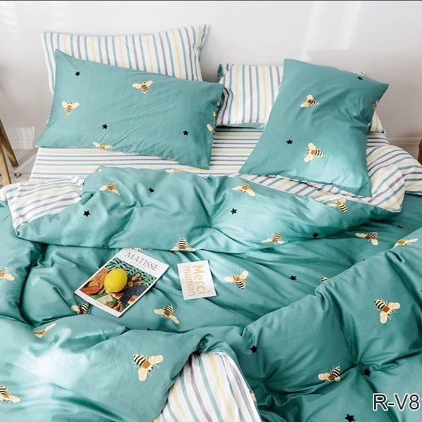 Комплект постельного белья с компаньоном R-V8161