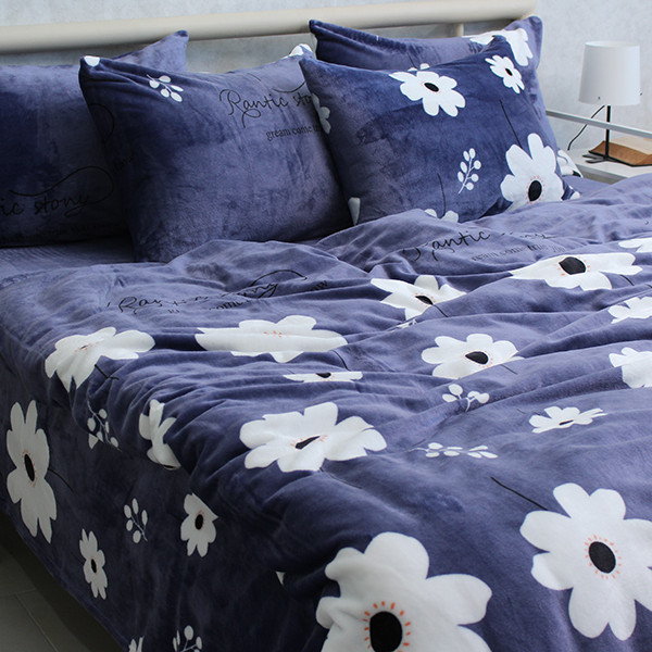 Комплект постельного белья велсофт (микрофибра) ALM1913 Комплект постельного белья велсофт (микрофибра) ALM1913