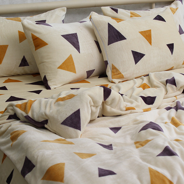 Комплект постільної білизни велсофт (мікрофібра) ALM1920 Комплект постільної білизни велсофт (мікрофібра) ALM1920