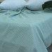 Простирадло-покривало піке 200х235 см. Косичка блакитна