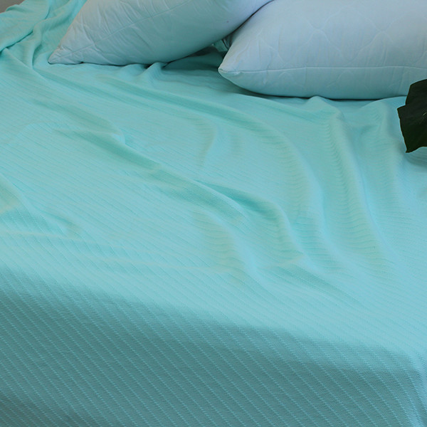 Простирадло-покривало піке 160х235 см. Смуга ментол Простирадло-покривало піке 160х235 см. Смуга ментол