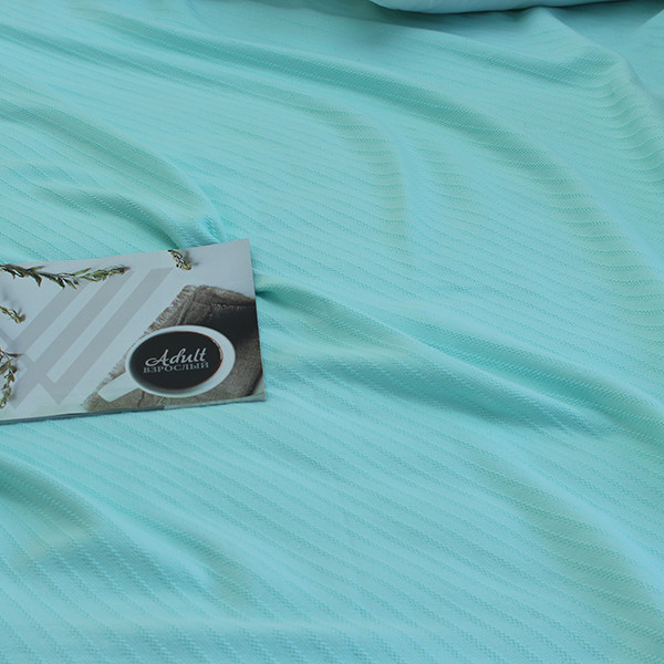 Простирадло-покривало піке 160х235 см. Смуга ментол Простирадло-покривало піке 160х235 см. Смуга ментол