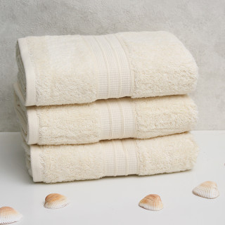 Рушник 50х90 Polosa колір: молочний