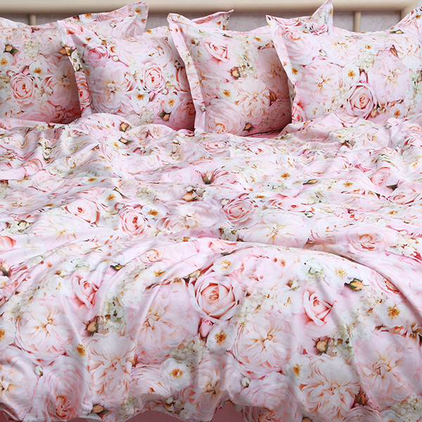Комплект постільної білизни з компаньйоном (сімейний) PT-007