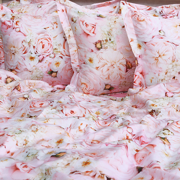 Комплект постільної білизни з компаньйоном (сімейний) PT-007