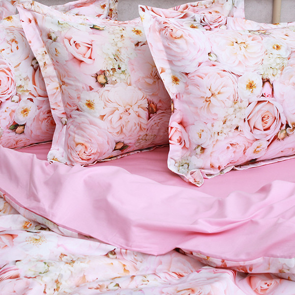 Комплект постільної білизни з компаньйоном (сімейний) PT-007