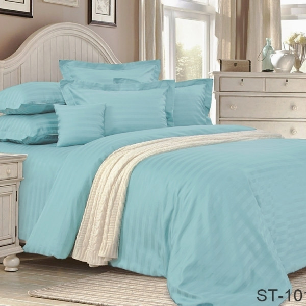 КПБ страйп-сатин LUXURY ST-1018 КПБ страйп-сатин LUXURY ST-1018