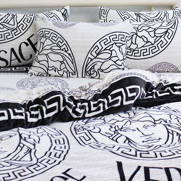 Комплект постільної білизни велсофт (мікрофібра) VL-003 Комплект постільної білизни велсофт (мікрофібра) VL-003