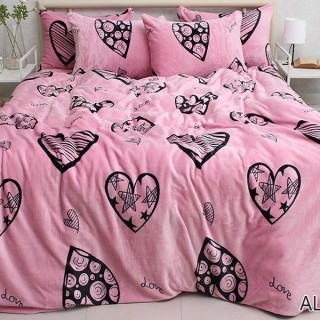 Комплект постельного белья велсофт (микрофибра) ALM1921