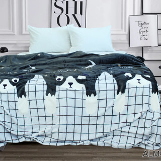 Плед велсофт (мікрофібра) ALM1905