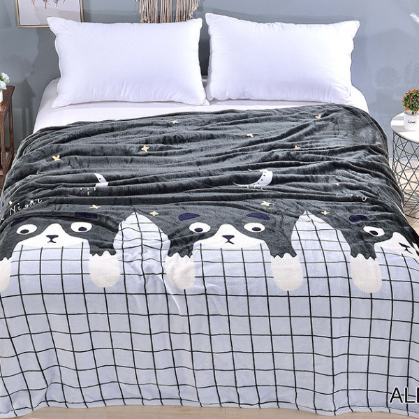 Плед велсофт (мікрофібра) ALM1905