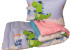 Ковдра лебедячий пух Крокодільчик 1.5-сп. + 1 подушка 50х70