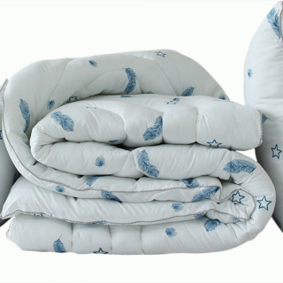 Ковдра лебедячий пух Перо 1.5-сп. + 2 подушки 70х70