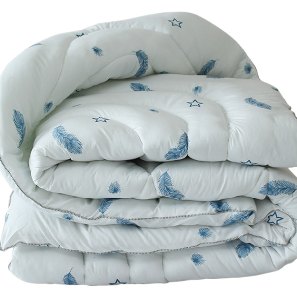 Ковдра лебедячий пух Перо 1.5-сп. + 2 подушки 70х70