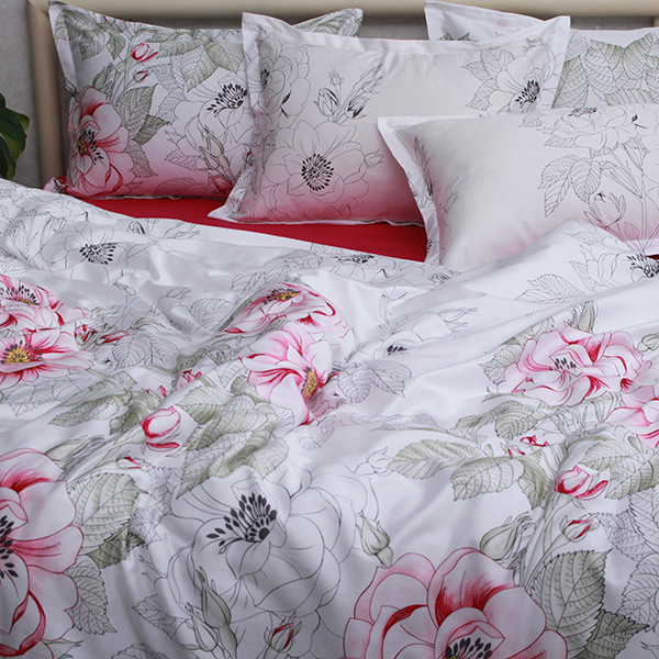 Комплект постільної білизни з компаньйоном (сімейний) PT-009