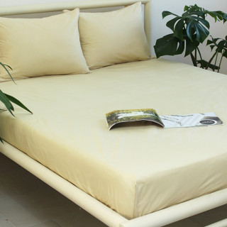 Простирадло на резинці + наволочки 180х200х20 Vanilla