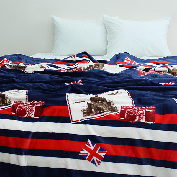 Плед велсофт (микрофибра) VL0982