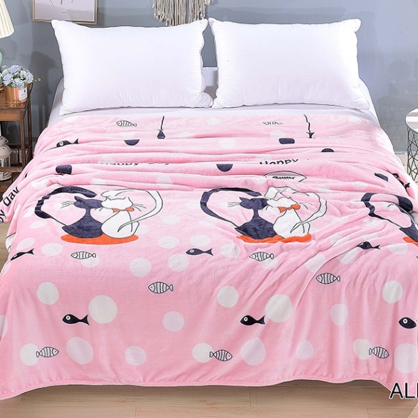 Плед велсофт (микрофибра) ALM1909