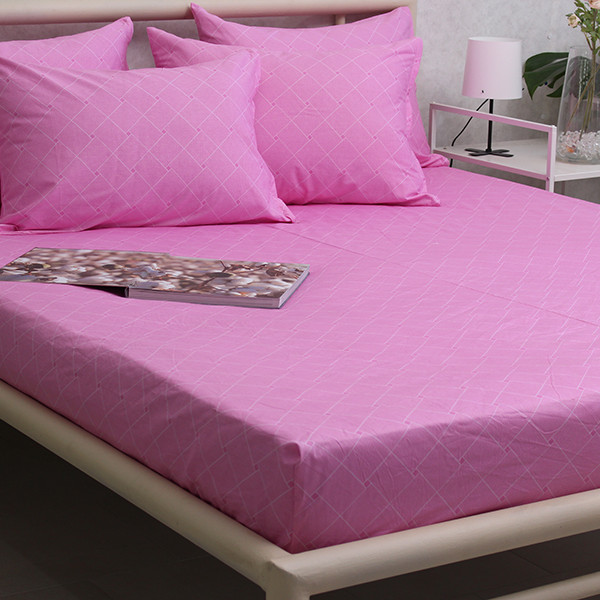 Простирадло на резинці + наволочки 180х200х20 (S-547)