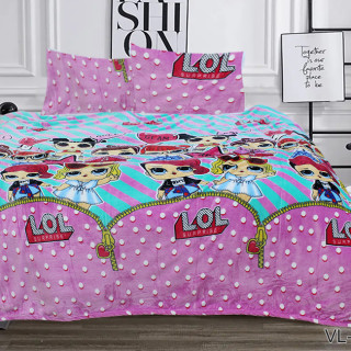 Комплект постельного белья велсофт (микрофибра) LOL